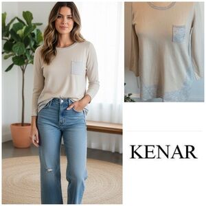 NWT!! Layered Look Extremely Soft Kenar Summer Sweater